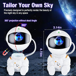 Astronaut Holding the Moon Sitting Pose Design Night Light