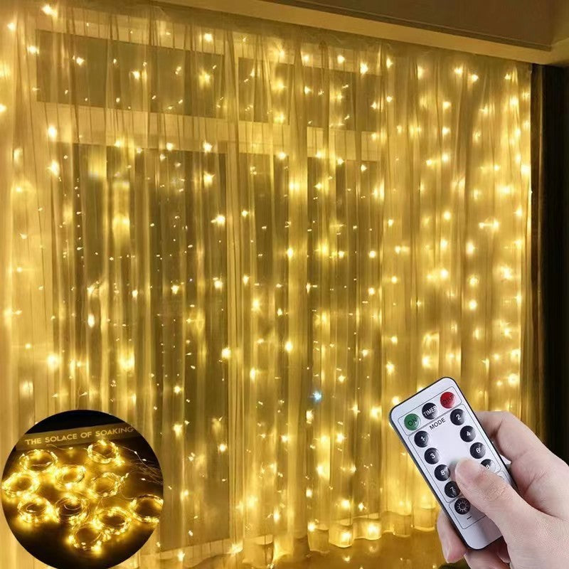 Curtain String Lights – Instant Ambiance for Any Room