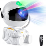 Astronaut Holding the Moon Sitting Pose Design Night Light