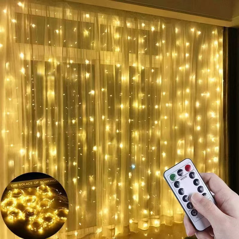 Curtain String Lights – Instant Ambiance for Any Room